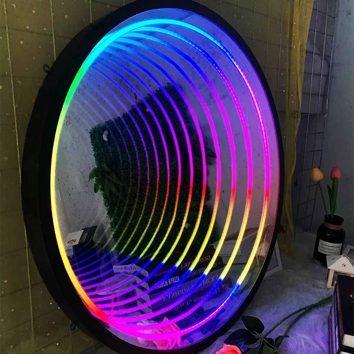 RGB Circle Infinity Sign