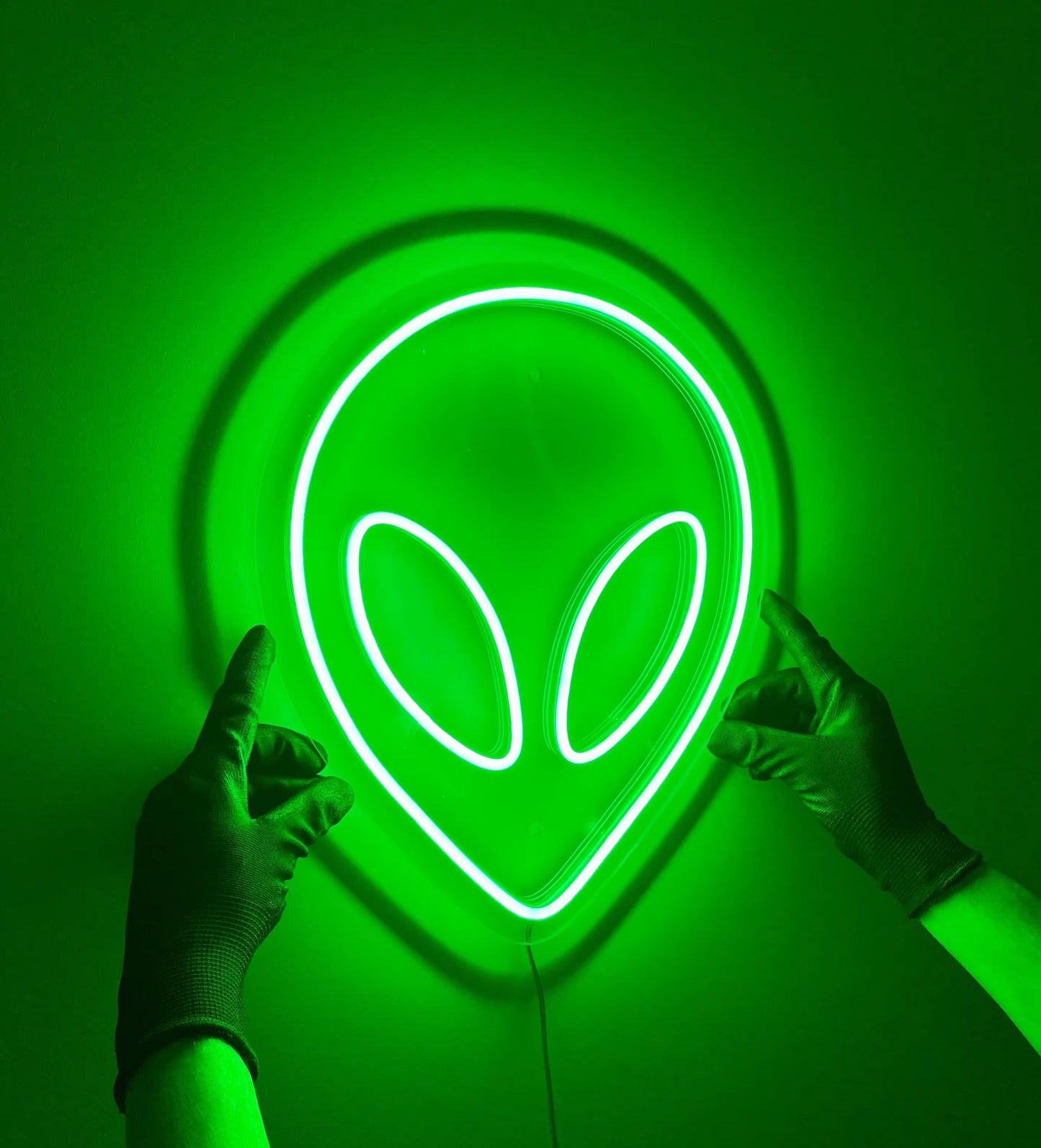 Alien Head Sign